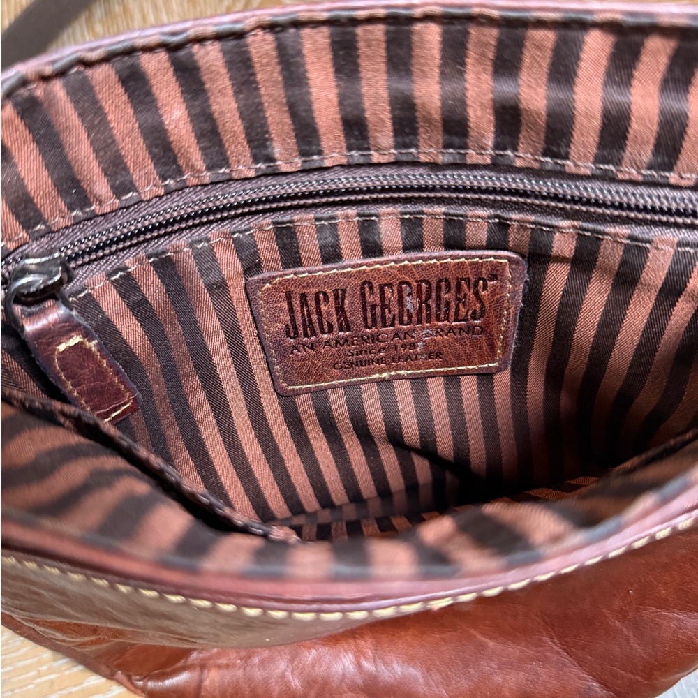 Jack Georges Leather Crossbody Purse - Picture 15 of 16